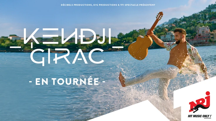 Kendji Girac en tournée avec NRJ
