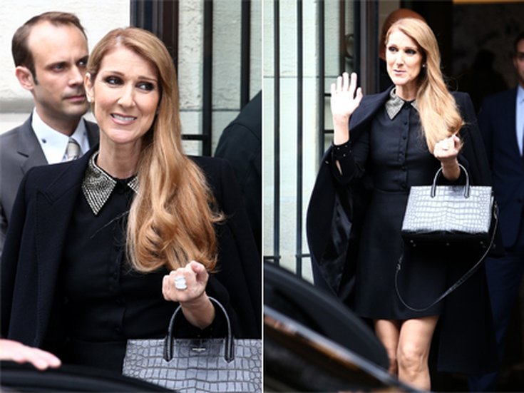 Celine Dion à Paris 