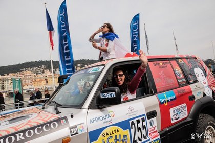 Départ officiel – Quai de l’Amiral Infernet – Nice