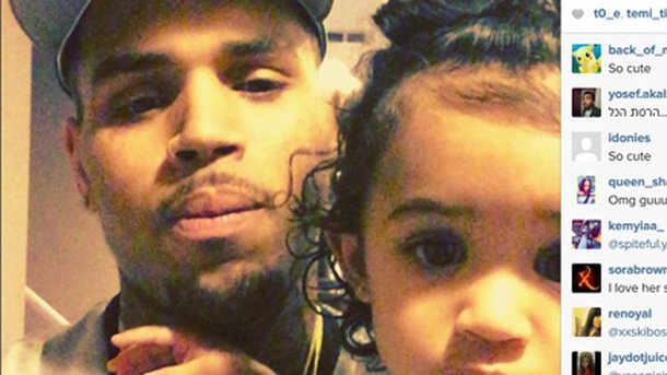 Chris Brown : gaga de sa fille