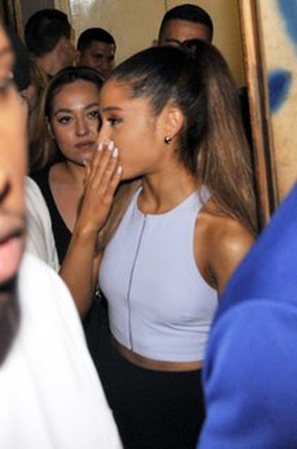 Ariana Grande avec Niall Horan à Barcelone