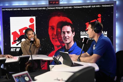 Thomas Pesquet dans l'émission NRJ Radio Stream