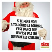 Pourquoi le Père Noël est-il toujours content ?