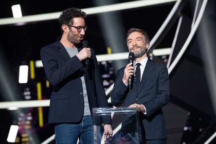 Manu Levy et Jonathan Lambert - Cérémonie des NRJ Music Awards Paris Edition