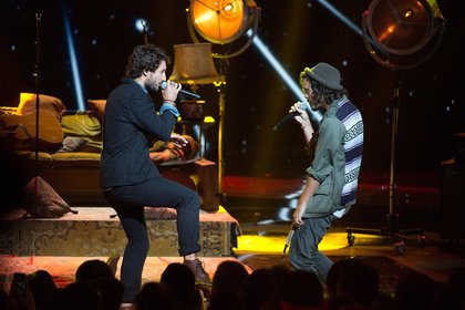 Les Fréro Delavega sur scène - NRJ Music Awards 2015