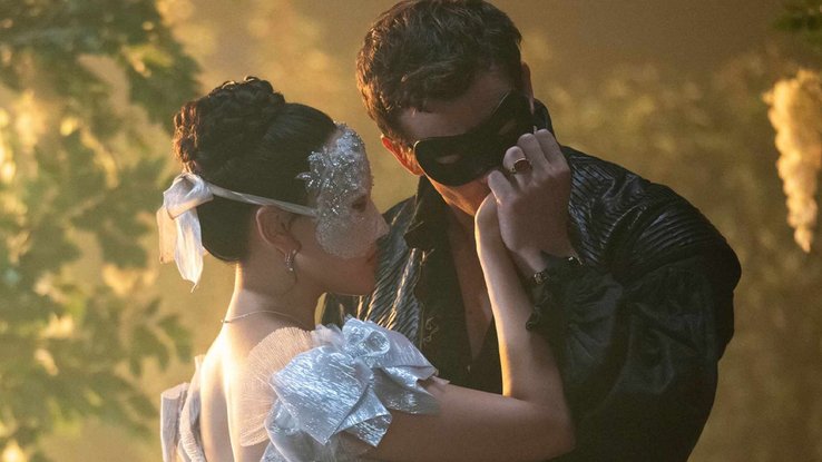 Sophie Baek et Benedict Bridgerton, saison 4 de "La Chronique des Bridgerton"