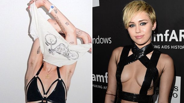 Miley Cyrus : elle tient à ses poils