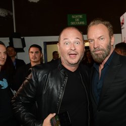 Cauet et Sting - NRJ Music Awards 2015