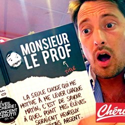 Vincent lit un livre très instructif !