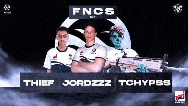 Fortnite : suivez en direct la team Wavy lors des heats FNCS ce soir à 18 heures !