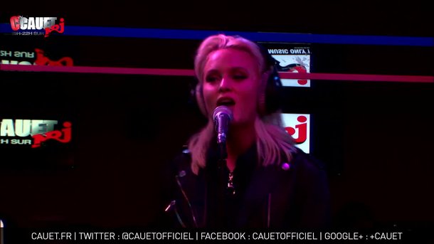 Zara Larsson - Never Forget You (Live chez Cauet sur NRJ)