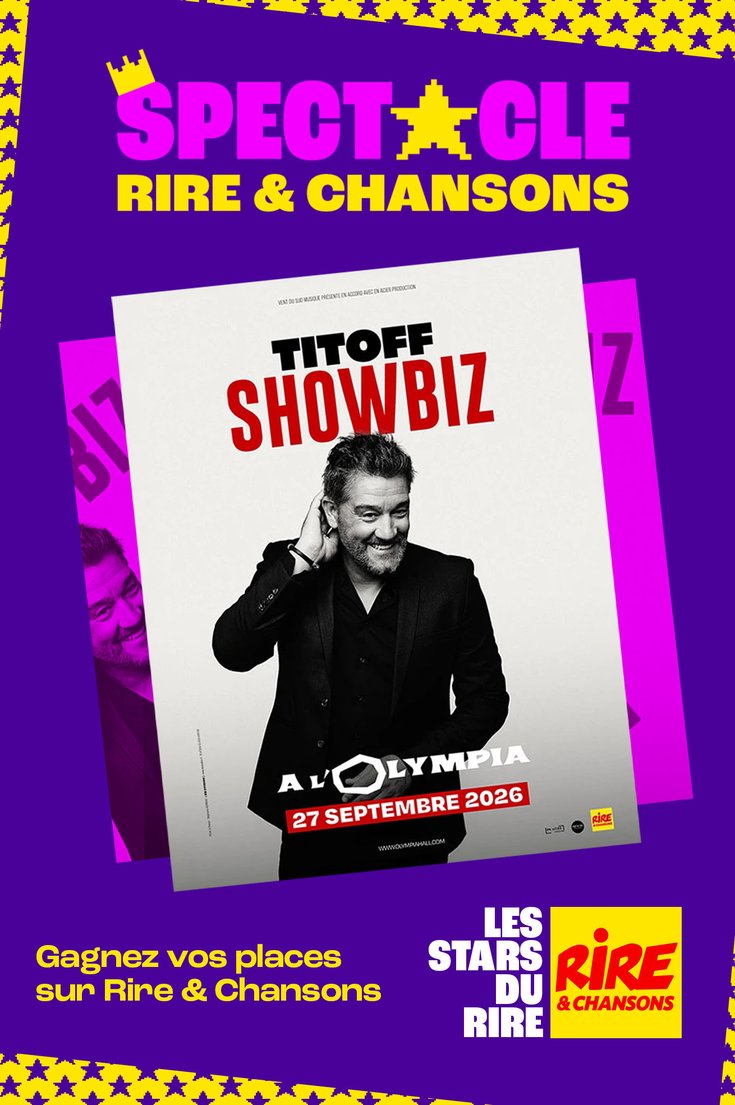 Titoff - L'Olympia 27 septembre 2026