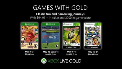 Games With Gold mai 2019 : les jeux offerts en image