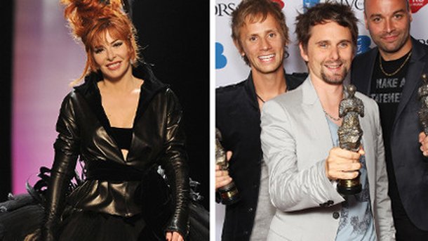 Muse en studio avec Mylène Farmer