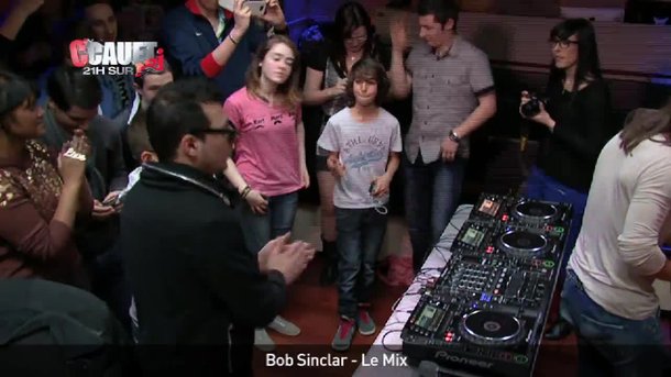Bob Sinclar - Live chez Cauet sur NRJ