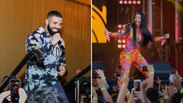 Drake fait monter Cardi B sur scène à l’OVO Festival!