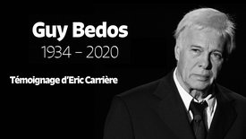 Hommage à Guy Bedos - Le témoignage d'Eric Carrière - "Pour moi, c'était un précurseur !"