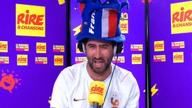 La Team du rire avec Mayel El Hajaoui : Jean Pierre Cocorico : meilleur supporter des bleus