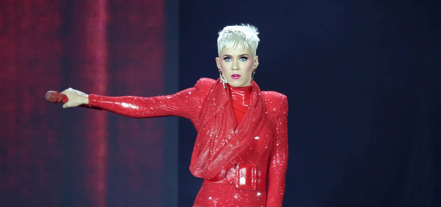 Katy Perry Performing On Her 'Witness' Tour at Liverpool Echo Ar