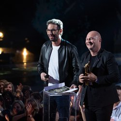 Manu Levy et Cauet - NRJ Music Awards 20th Edition