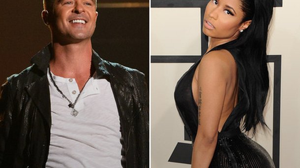 Robin Thicke et Nicki Minaj : écoutez « Back Together », leur nouveau duo !
