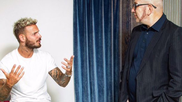 M. Pokora habillé par Jean Paul Gaultier