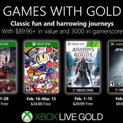 Games With Gold février 2019 : les jeux offerts en image