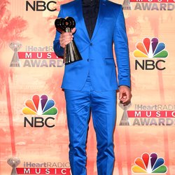 Justin Timberlake bleu