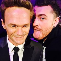 Sam Smith lors de l'inauguration de sa statue de cire à San Fransisco
