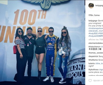 Lady Gaga en IndyCar