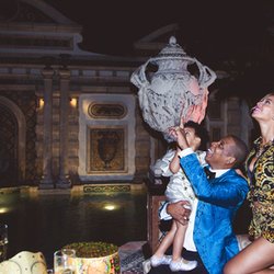 Beyoncé fait la fête avec sa fille Blue Ivy