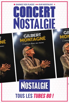 Gilbert Montagné en tournée "L'amour dans ses mains"