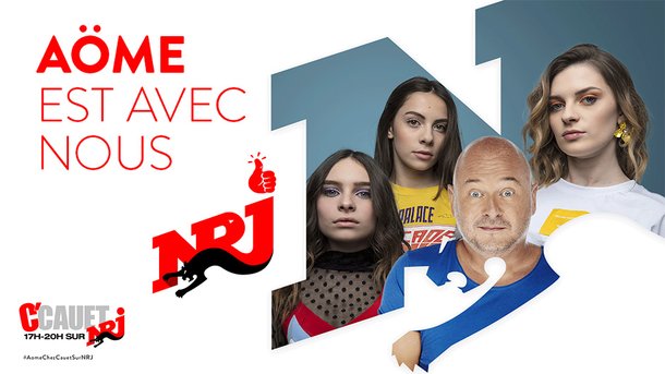 AÖME chez Cauet ce jeudi 6 juin