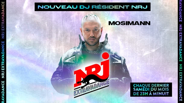 🎧 Mosimann débarque sur NRJ Extravadance : un rendez-vous électro immanquable !