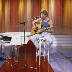 Johnny Hallyday et Michel Berger