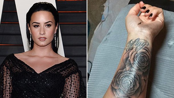 Demi Lovato a un nouveau tatouage!