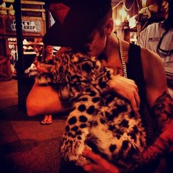 Justin Bieber au zoo