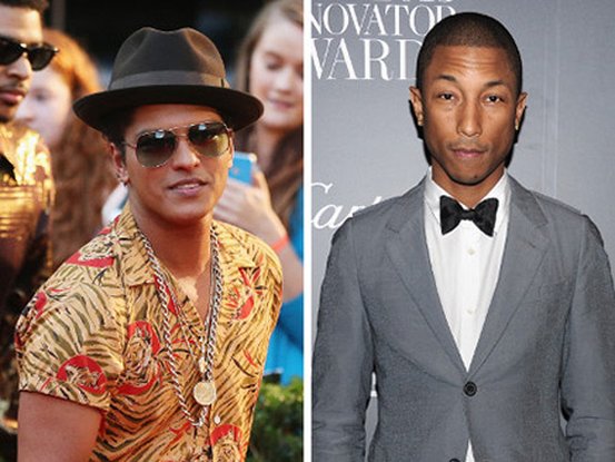 Bruno Mars & Pharrel Williams