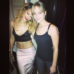 Rihanna: Diner avec l'extraordinaire Jennifer Lawrence #Paris