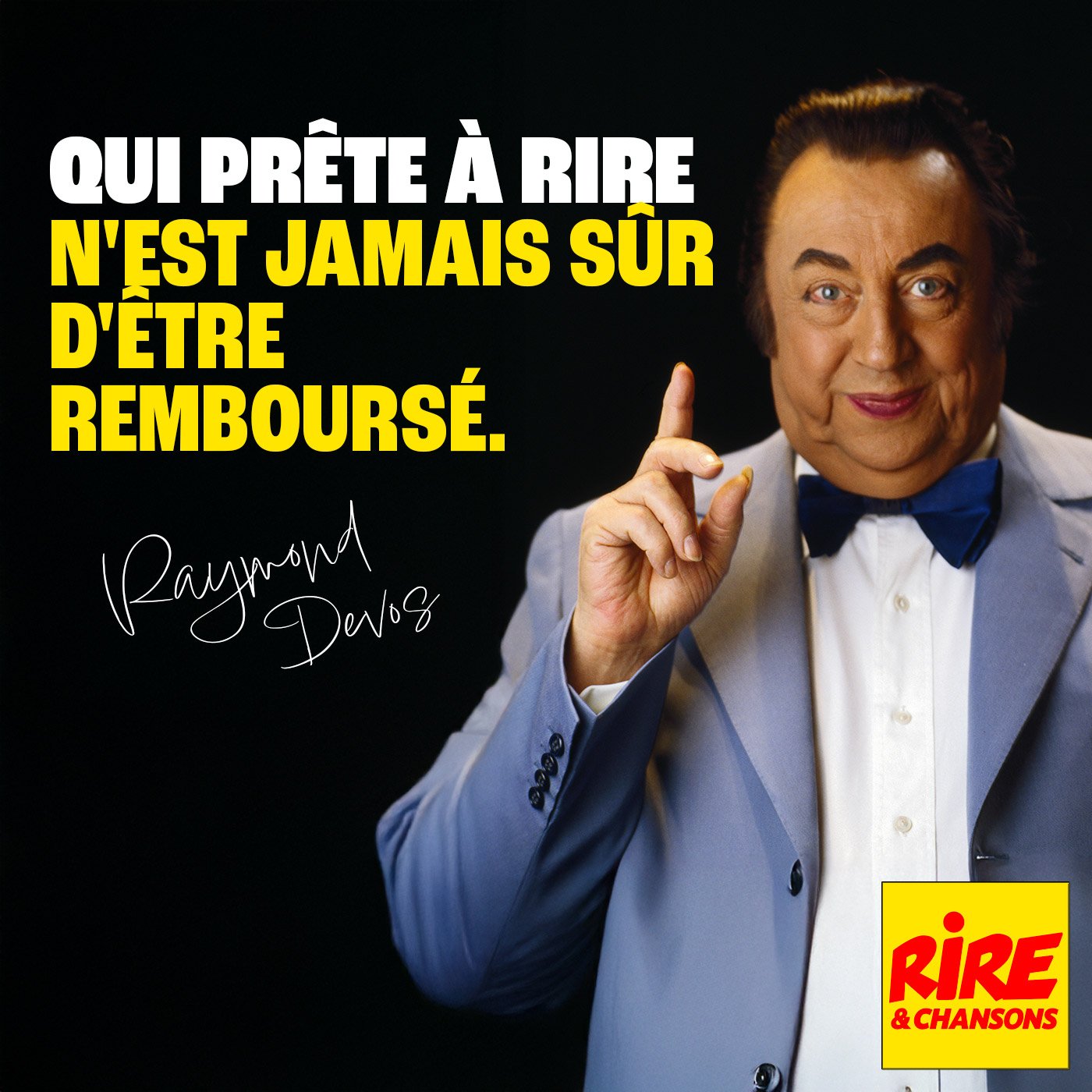 Citation de Raymond Devos : 