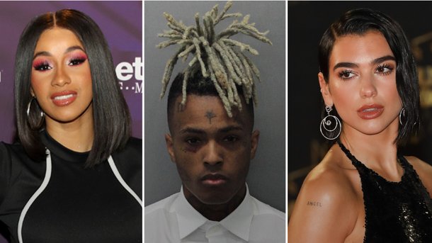 Cardi B, XXXTentacion, Dua Lipa : qui sont les 5 révélations de l’année 2018?