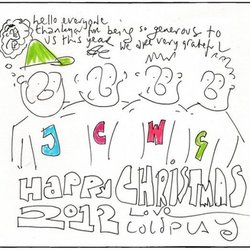 Coldplay: Joyeux Noël à tous !