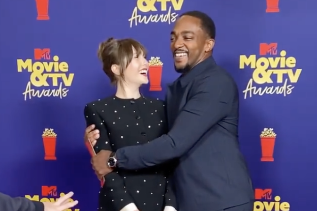 Elizabeth Olsen et Anthony Mackie