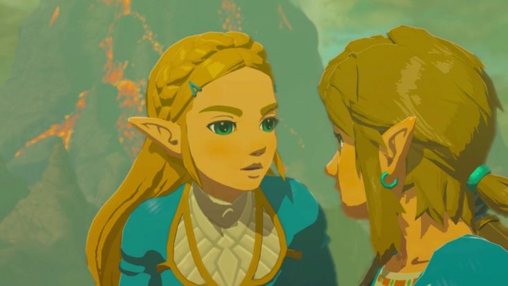 Zelda et Link dans Breath of the Wild