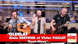 Oldelaf  "Demi-Dieux" en live - Avec Alain Berthier et Victor Paillet