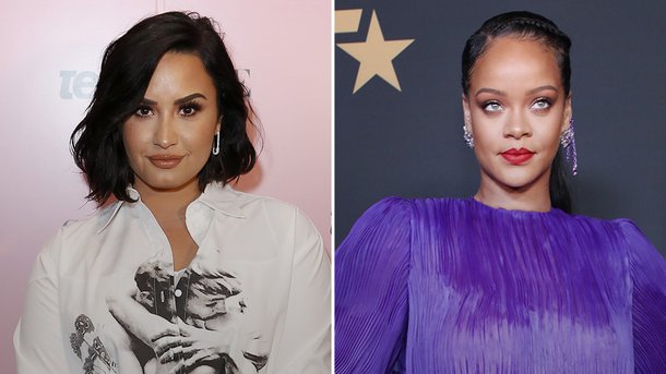 Demi Lovato rêve d’embrasser Rihanna!