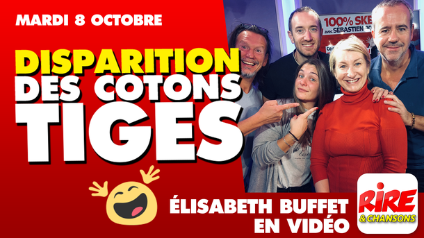 Humour vidéo - Elisabeth Buffet - La suppression des cotons tiges - le top de l'actu - 8 octobre 2019