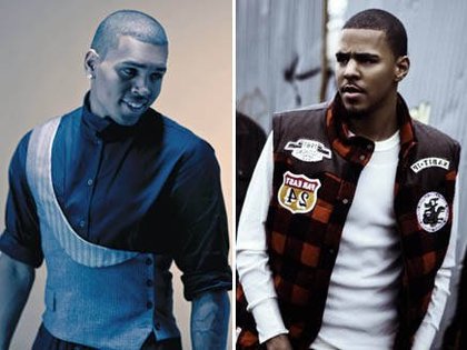 Chris Brown, interdit de Michaël Jackson, se console avec J-Cole