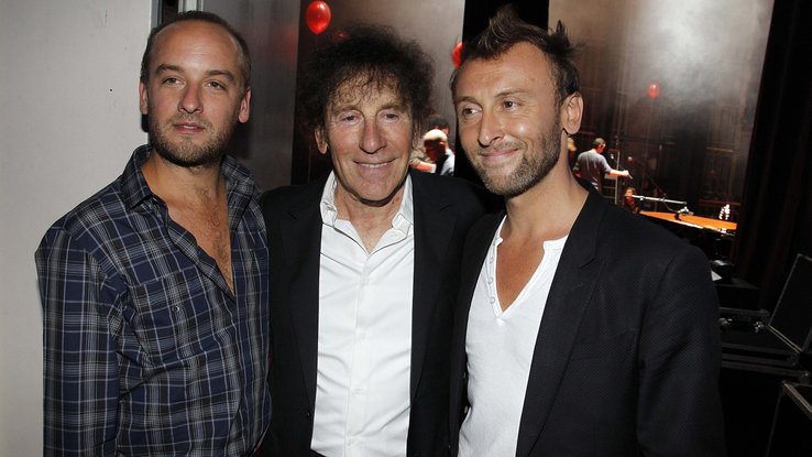 Alain Souchon présente ses fils Pierre et Charles (Ours)