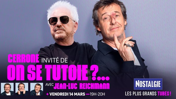 Cerrone invité de "On se tutoie ?..." avec Jean-Luc Reichmann